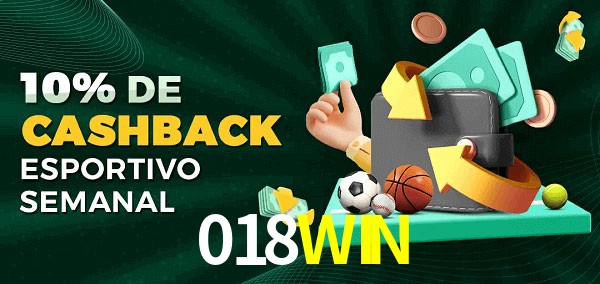 10% de bônus de cashback na 018WIN