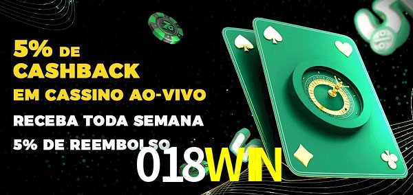 Promoções do cassino ao Vivo 018WIN